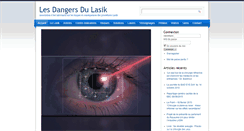 Desktop Screenshot of lesdangersdulasik.com