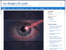 Tablet Screenshot of lesdangersdulasik.com